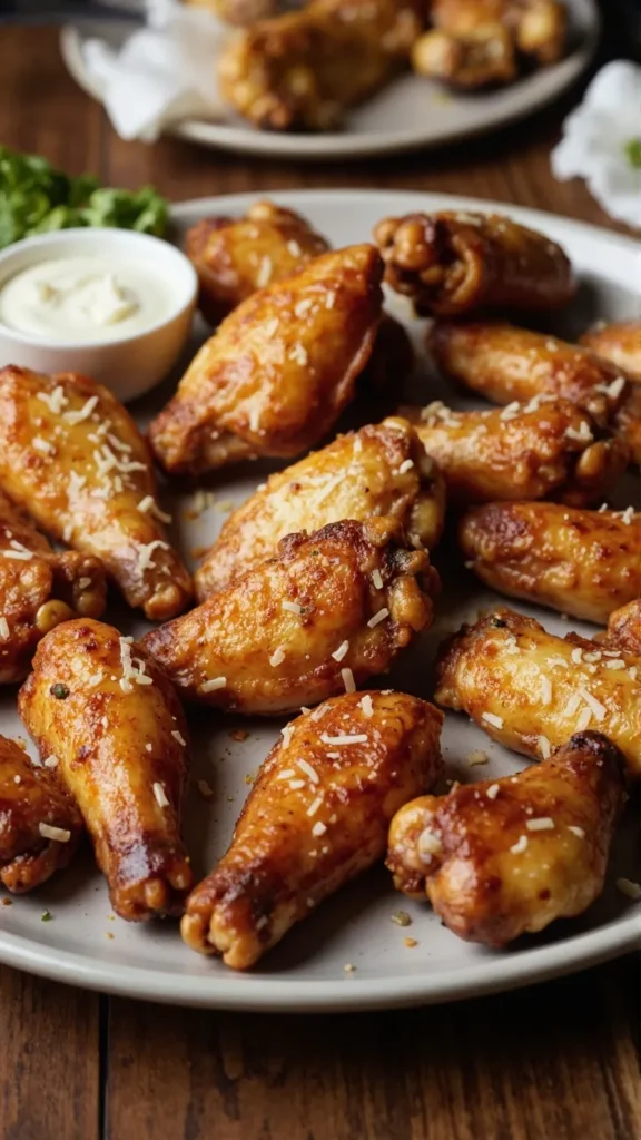 Delicious-Garlic-Parmesan-Wings-Crispy-and-Full-of-Flavor