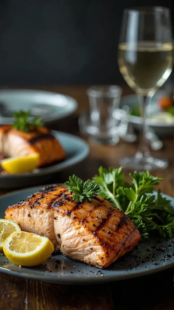 Garlic-Herb-Grilled-Salmon-Dinner-Quick-Flavorful-Meal