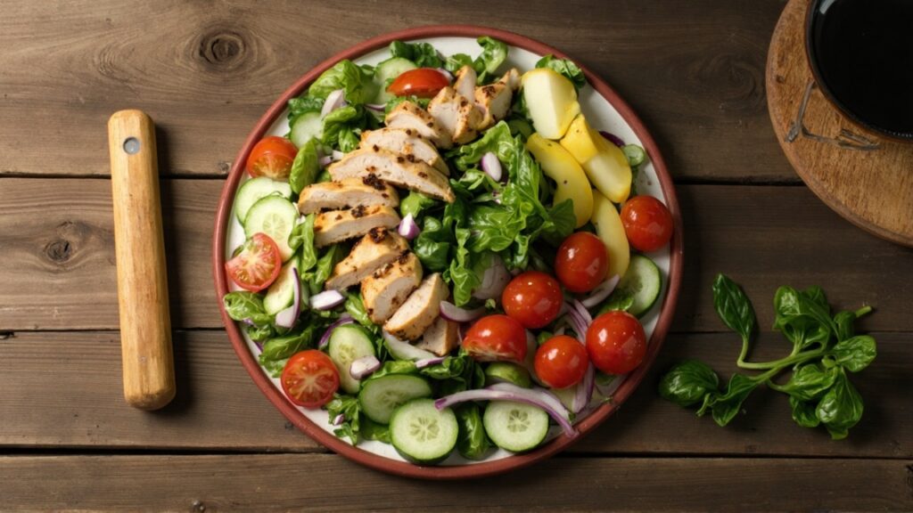 grilled-chicken-salad-meal