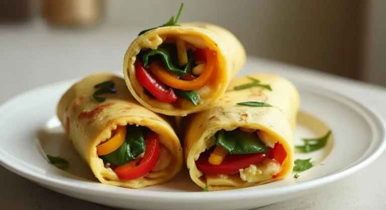 Veggie-Omelette-Roll-Ups