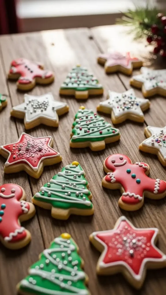 vibrant-platter-with-striped-candy-canes-and-dotted-green-trees.