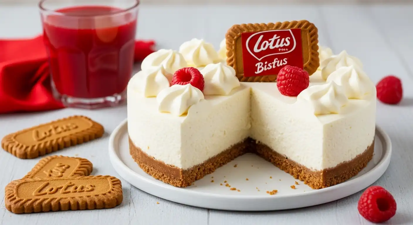 no-bake-lotus-biscoff-cheesecake