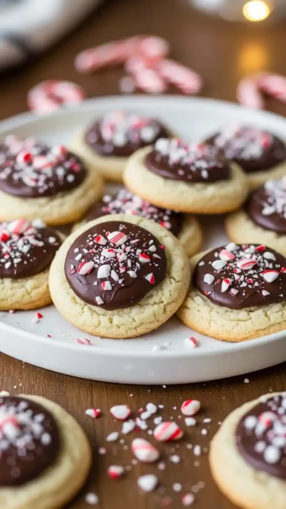 candy-cane-kiss-cookies