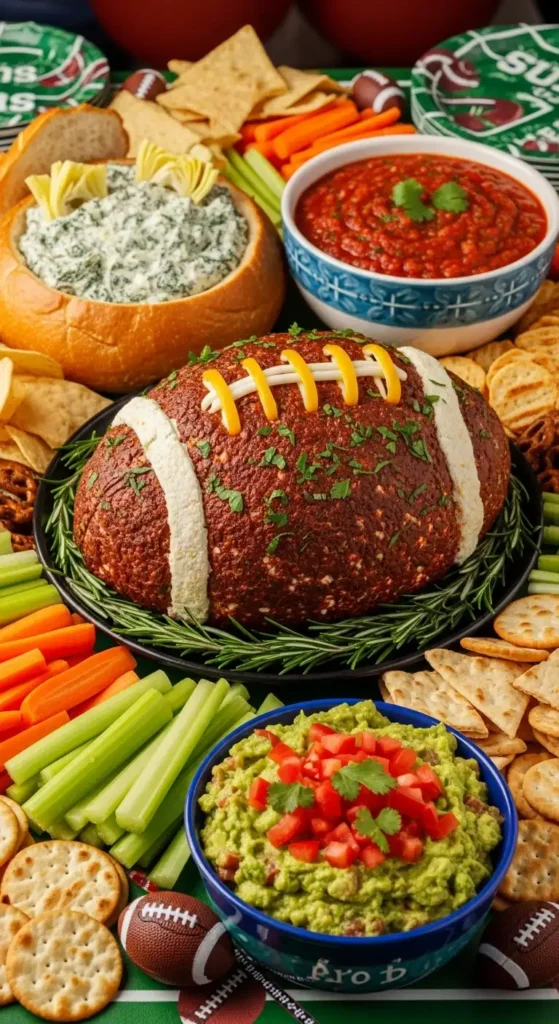 football-cheese-ball