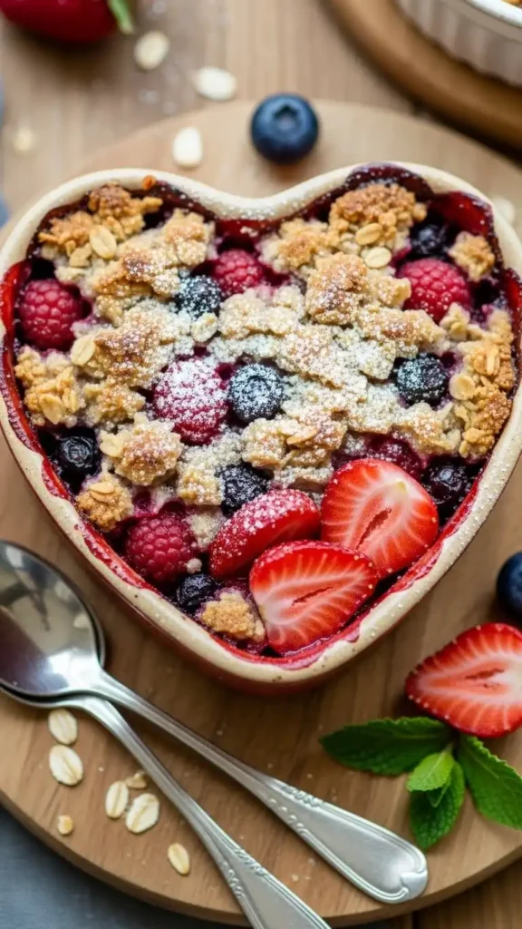 mixed-berry-crumble-for-two
