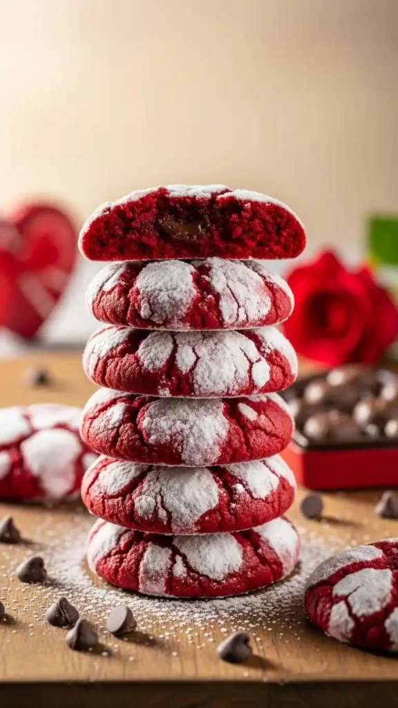 red-velvet-crinkle-cookies