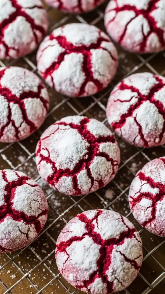 valentines-day-red-velvet-crincle-cookie-sweet-treat