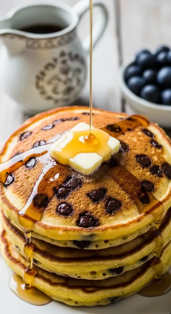 cornmeal-pancake-recipe-with-chocolate