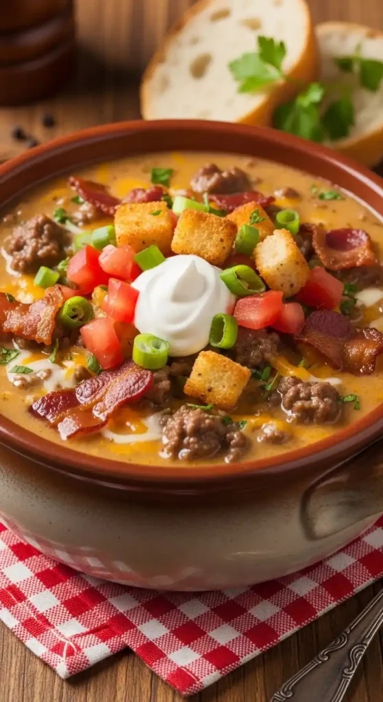 homestyle-bacon-cheeseburger-soup