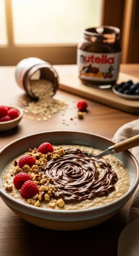 nutella-porridge