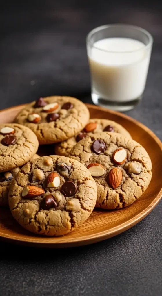 almond-butter-protein-cookies