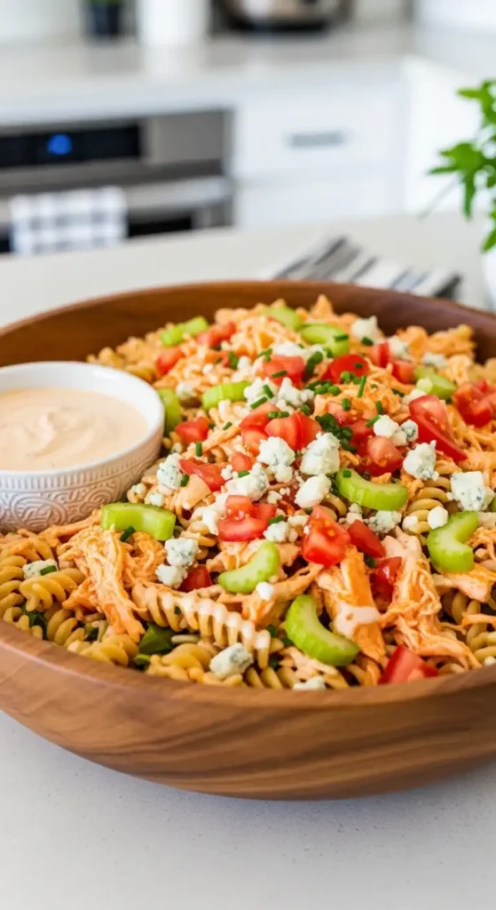 buffalo-chicken-pasta-salad