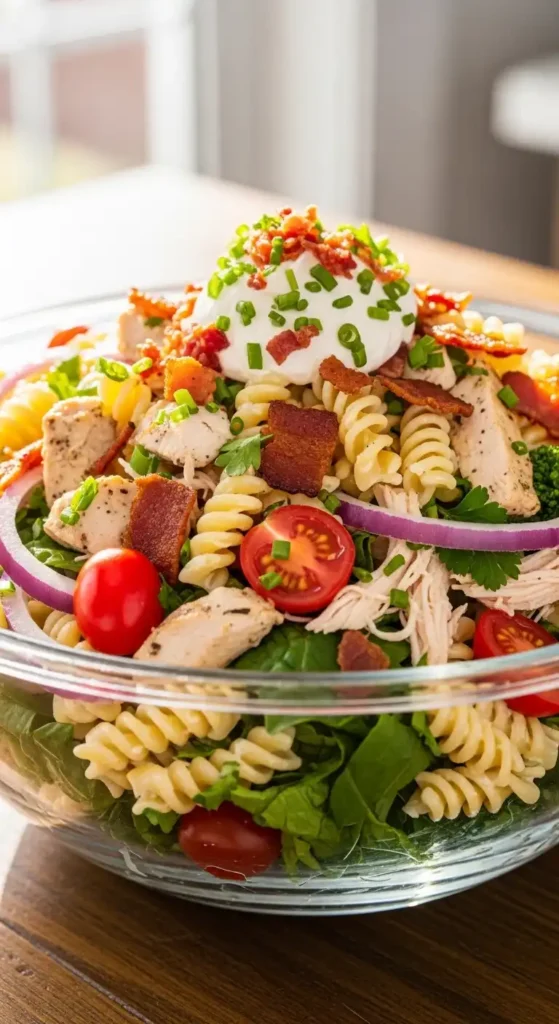chicken-bacon-ranch-pasta-salad