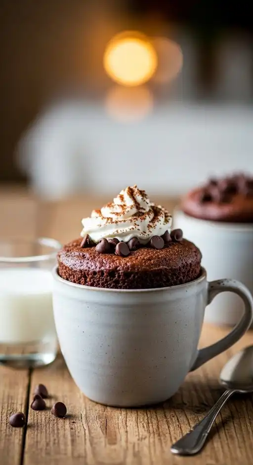 chocolate-protein-mug-cake
