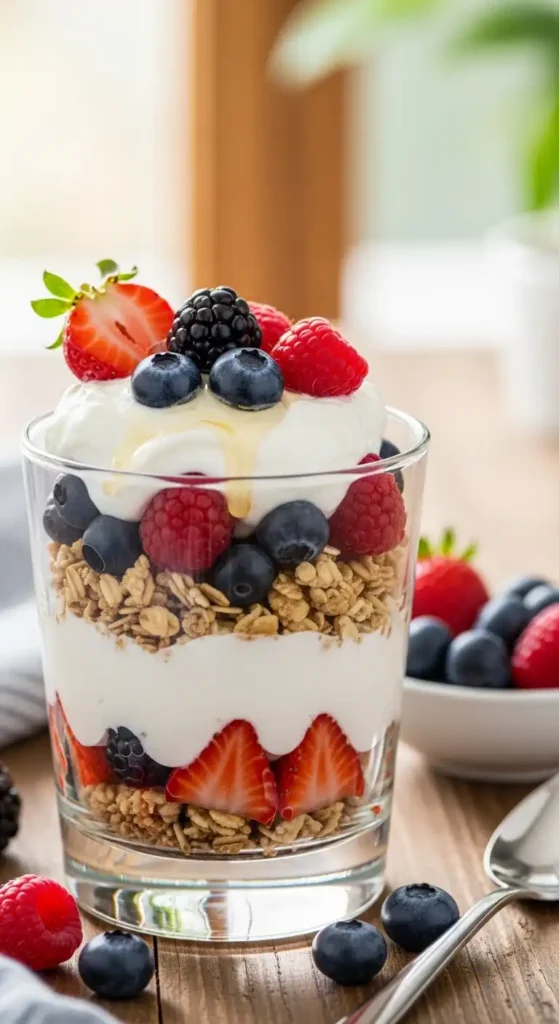 greek-yogurt-berry-parfait
