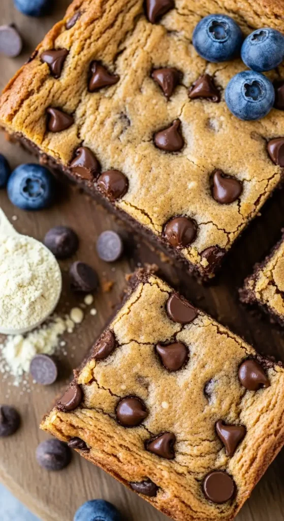 protein-chocolate-chip-blondies