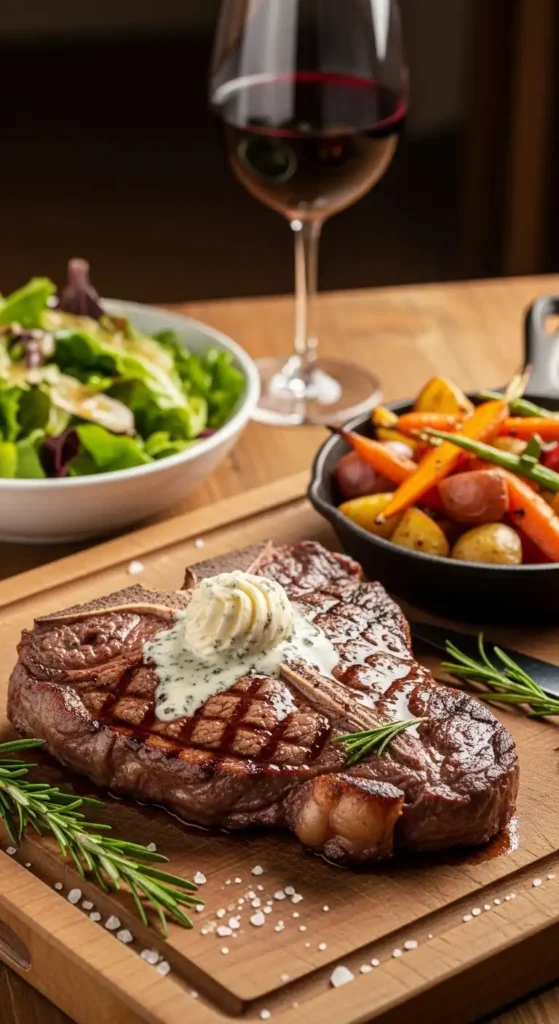 seared-t-bone-steak-with-blue-cheese-butter.