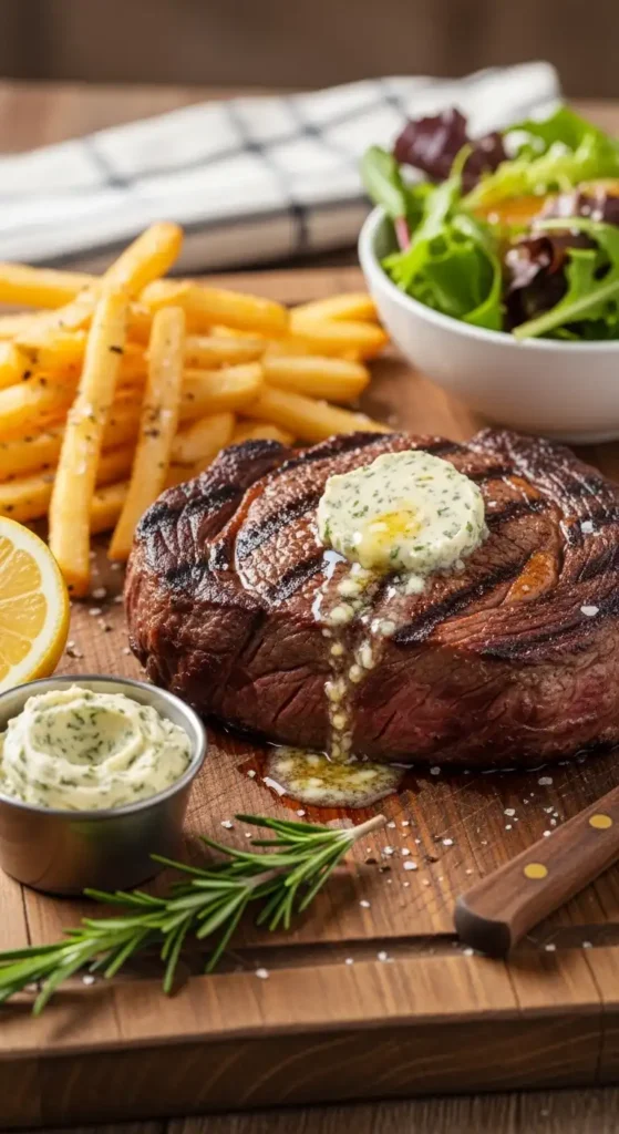steak-frites-with-lemon-herb-butter