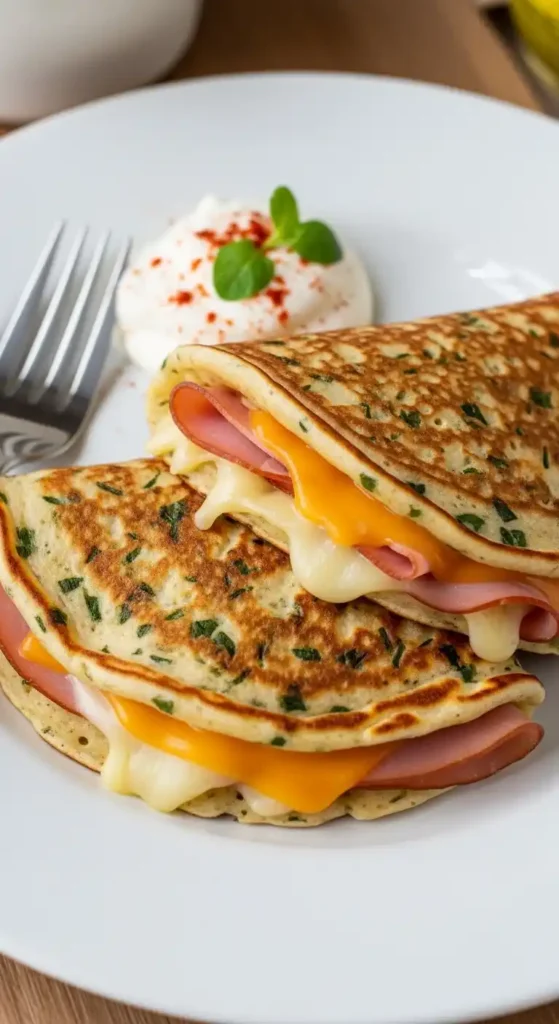 ham-and-cheese-pancakes