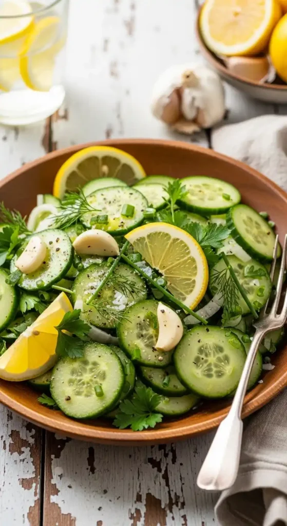 keto-cucumber-salad-recipe-with-lemon-and-garlic