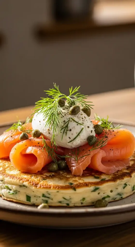 smoked-salmon-pancakes