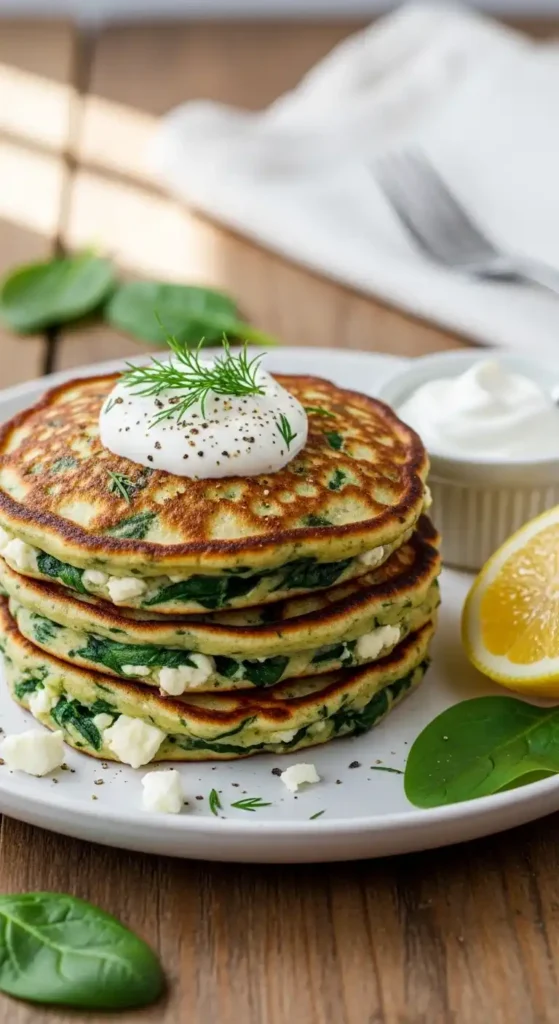 spinach-and-feta-pancakes