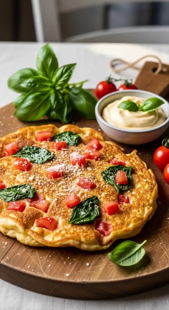 tomato-basil-pancakes