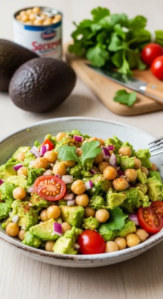 avocado-chickpea-salad