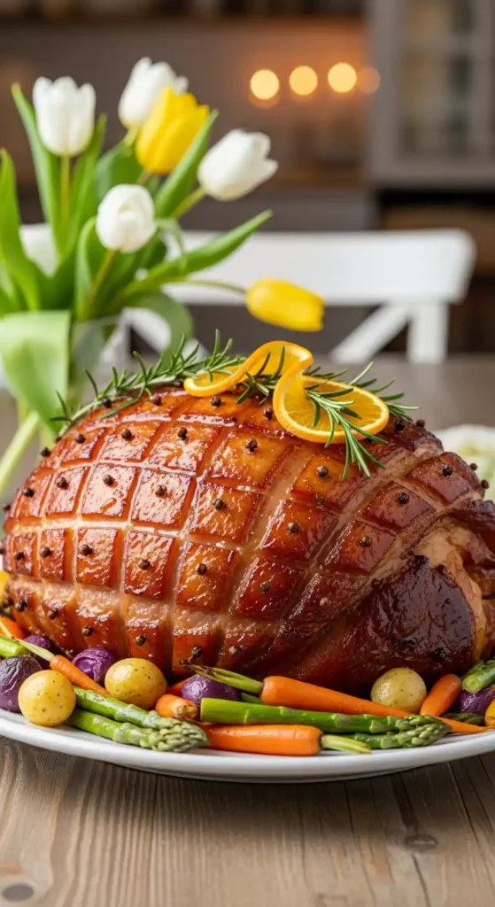 glazed-easter-ham