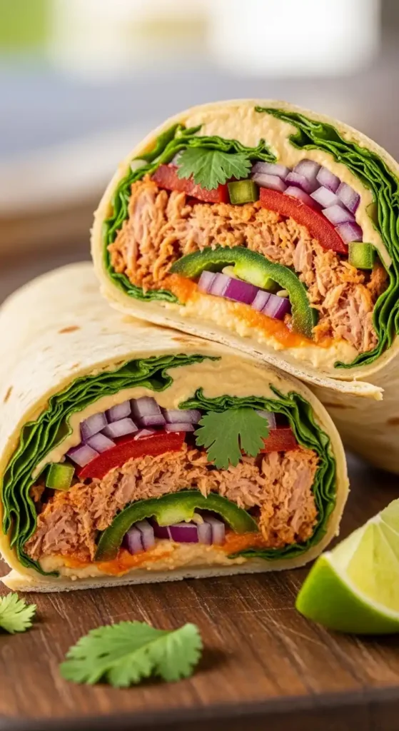 spicy-tuna-hummus-wrap