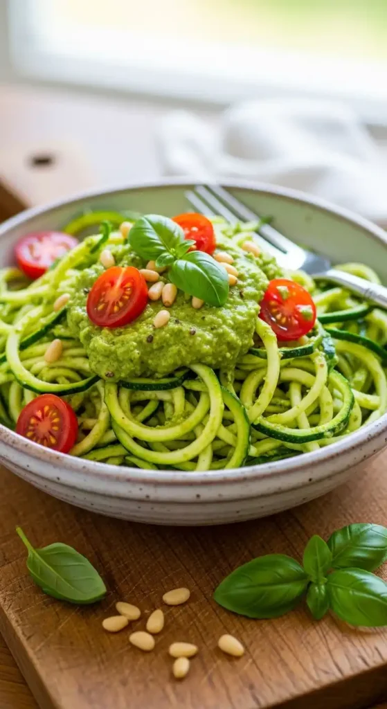 zucchini-noodles-with-pesto