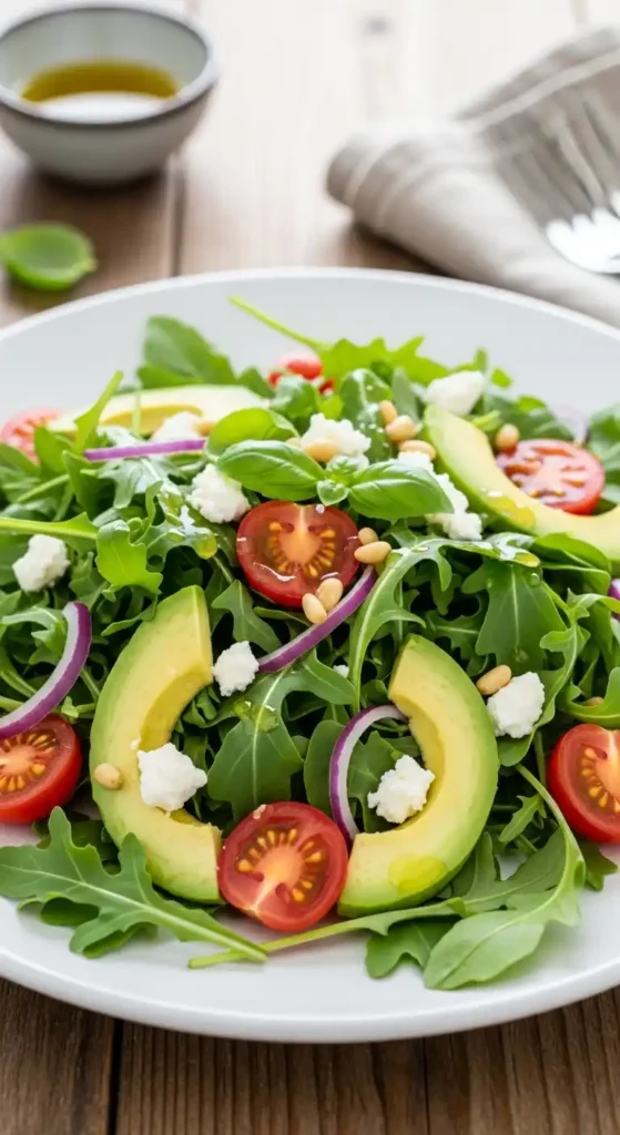 arugula-and-avocado-salad
