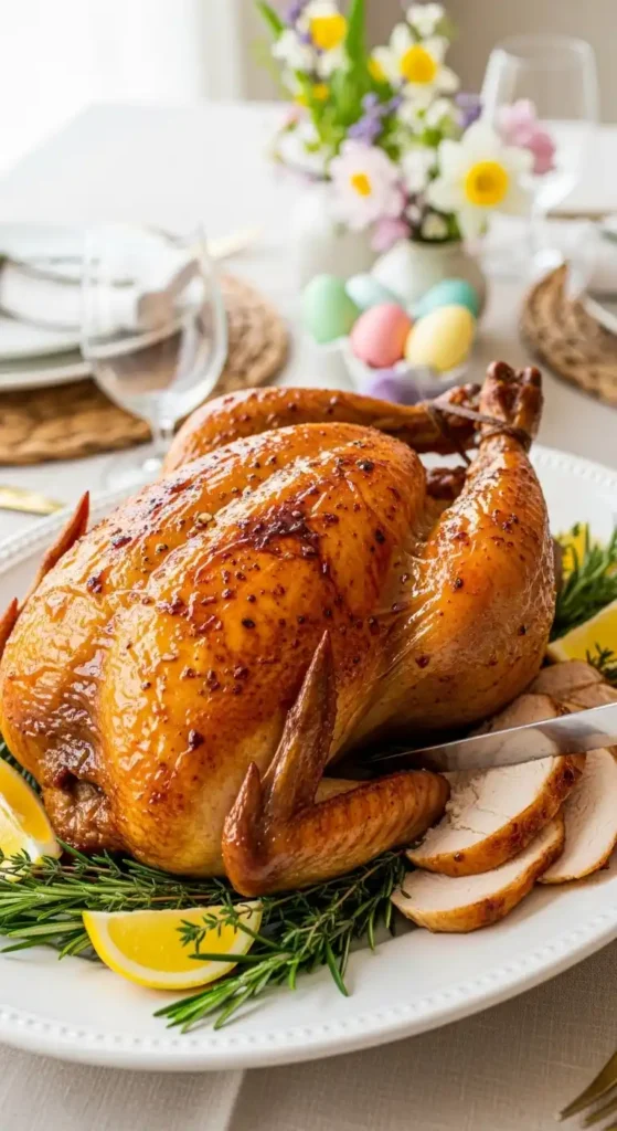 honey-glazed-roast-chicken