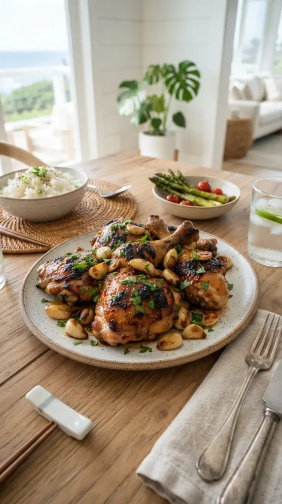 garlic-hawaiian-huli-huli-chicken