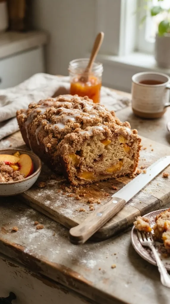 peach-cobbler-bread